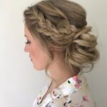 Chignon tressé